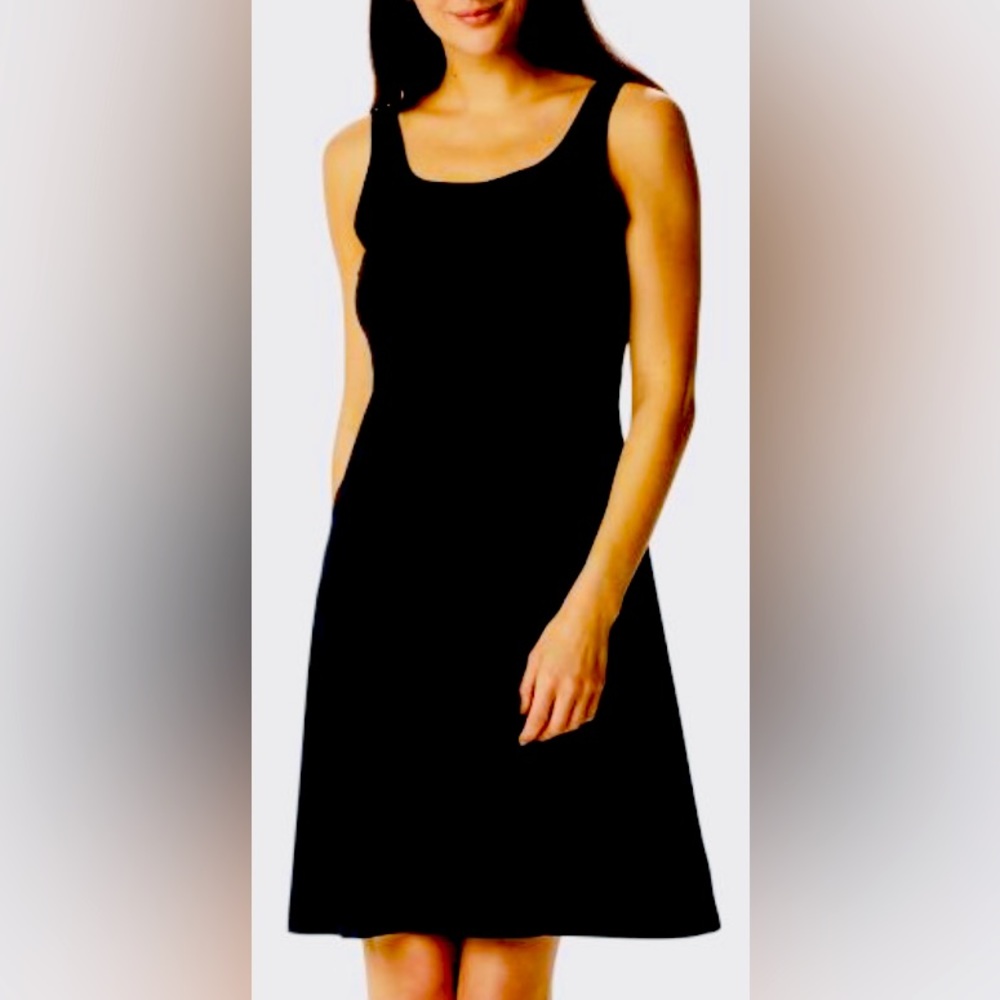 COLUMBIA-PFG-UPF BLACK DRESS